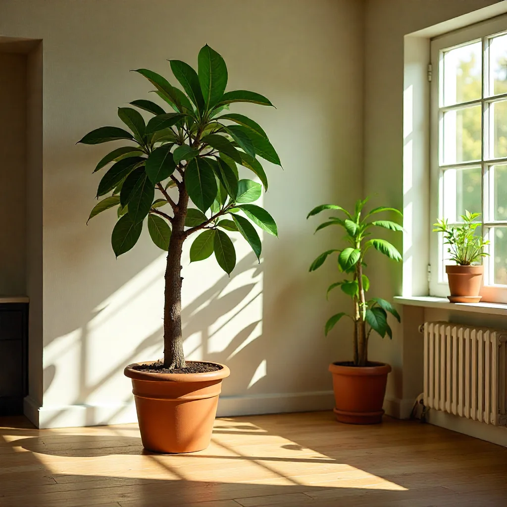 Gummiträd kontorsväxt